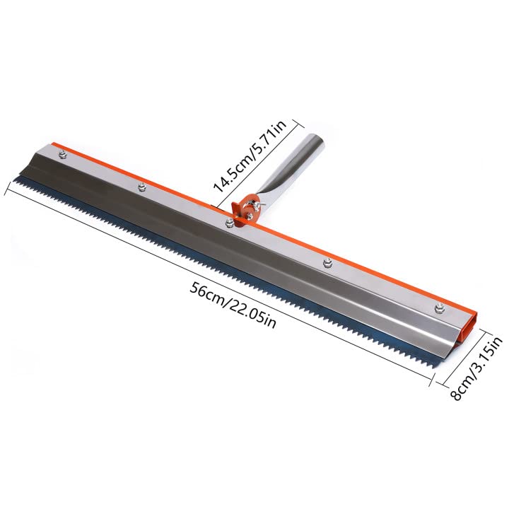 Self-Leveling Cement Tool Kit - Epoxy Floor Roller Kit with Roller Brush, Floor Construction Spike Shoes & Self-Leveling Rake for Smooth Concrete Floors | Perfect for DIY Home Renovation, Garage Flooring & Commercial Construction Projects