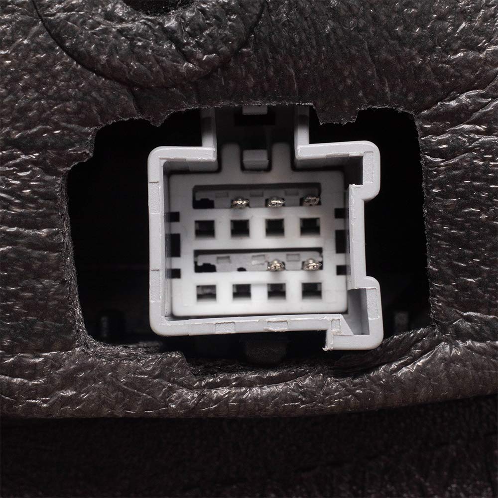 Brock Aftermarket Power Side Mirror - Driver Side, Heated, Black Paint to Match, No Puddle Light, Blind Spot System Compatible with 2011-2012 Ford Fusion | Replacement Mirror for Enhanced Visibility and Safety