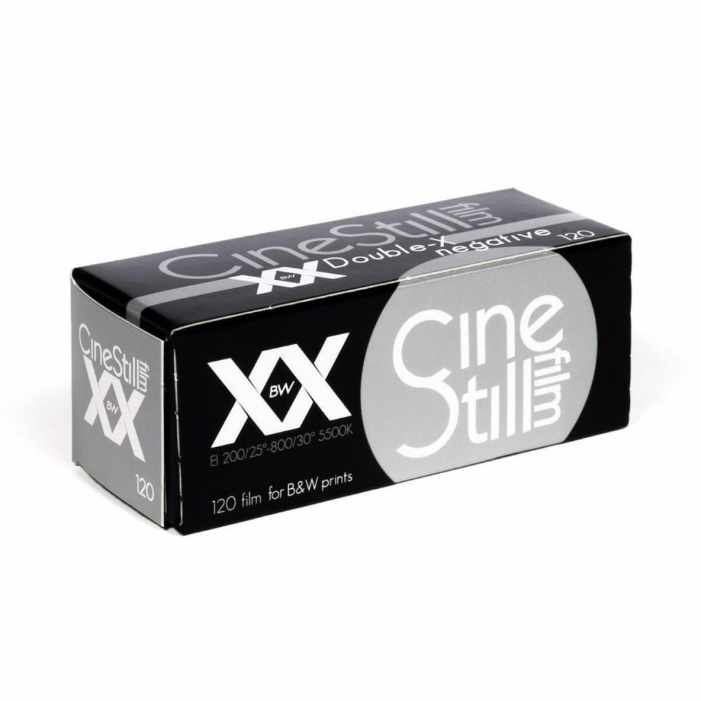Cinestill BWXX Black & White 120 Film for Medium Format Cameras - Perfect for Street Photography & Fine Art Portraits