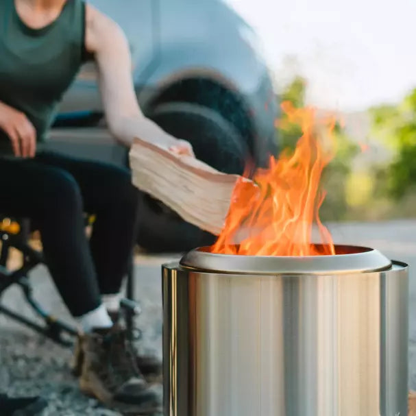 Solo Stove Ranger Backyard Bundle 2.0 - Smokeless Fire Pit with Stand & Shield - Portable Outdoor Camping, Patio, Backyard Fire Pit for Wood Burning - Perfect for Bonfires, S'mores & Relaxing Evenings
