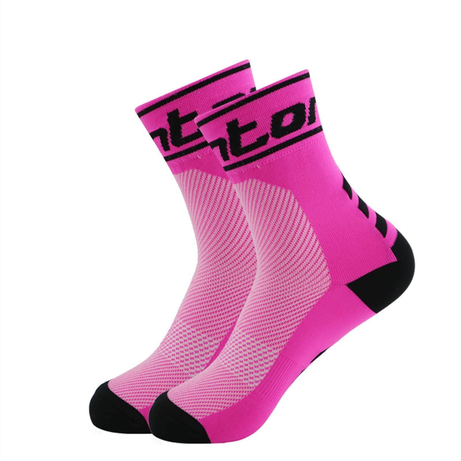 **Men's Cycling Socks - Breathable Moisture-Wicking Outdoor Bike Socks for Road Biking, Running & Sports - Durable & Comfortable Footwear for Active Lifestyles**    *(Perfect for long-distance rides, trail running, gym workouts, and outdoor adventures!)*