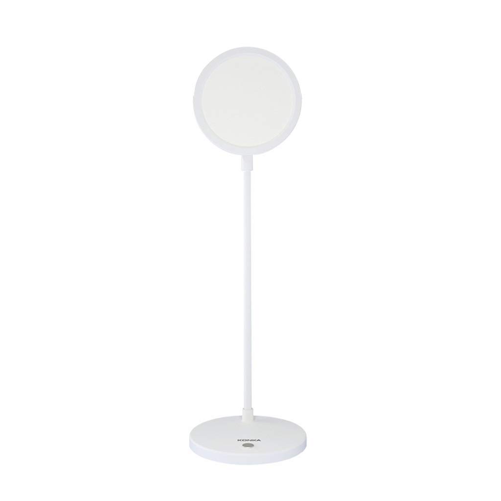 LED Desk Lamp with Eye Protection - USB Rechargeable Study Lamp for Home Office, Dorm & Bedroom - Adjustable Brightness for Reading, Working & Studying - Modern Dual-Use Task Light (Perfect for Students, Remote Workers & Nighttime Reading)