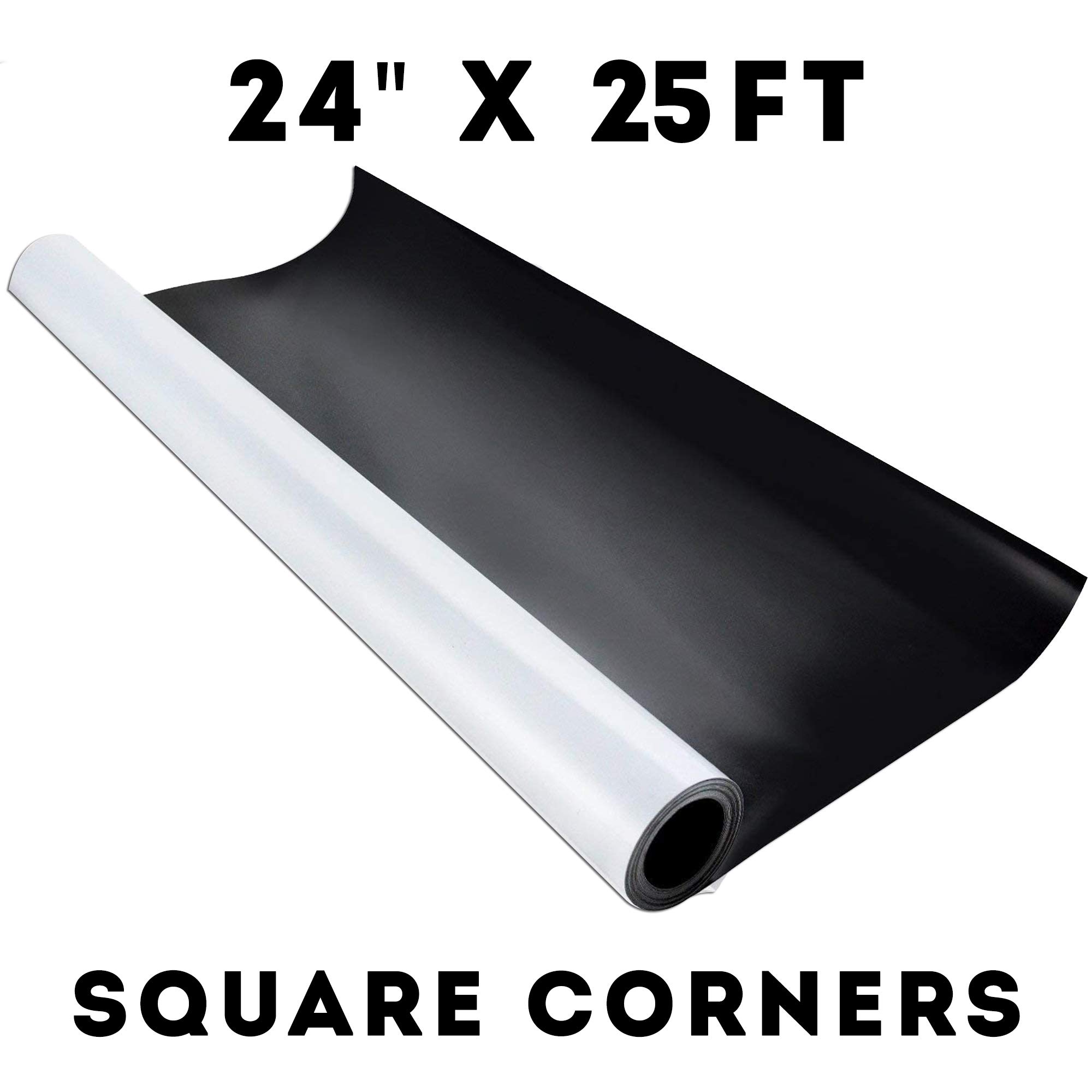 24in-Wide Printable Magnetic Vinyl Sheet - Weather-Resistant Flexible Magnet Roll (25 Ft) for DIY Crafts, Signage, Vehicle Wraps & Business Displays | Perfect for Indoor/Outdoor Use in Home, Office, Retail & Automotive Applications
