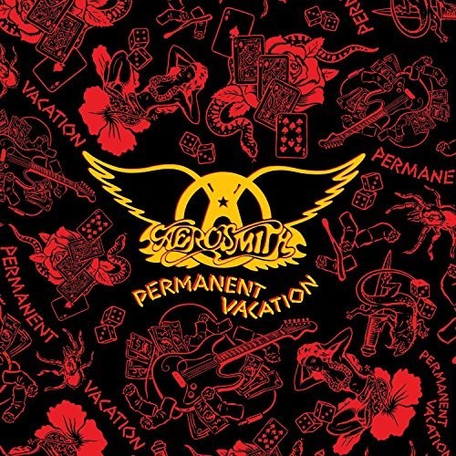 Aerosmith Permanent Vacation 180 Gram Vinyl LP Record - Classic Rock Album for Music Collectors & Audiophiles, Perfect for Home Listening & Vinyl Enthusiasts