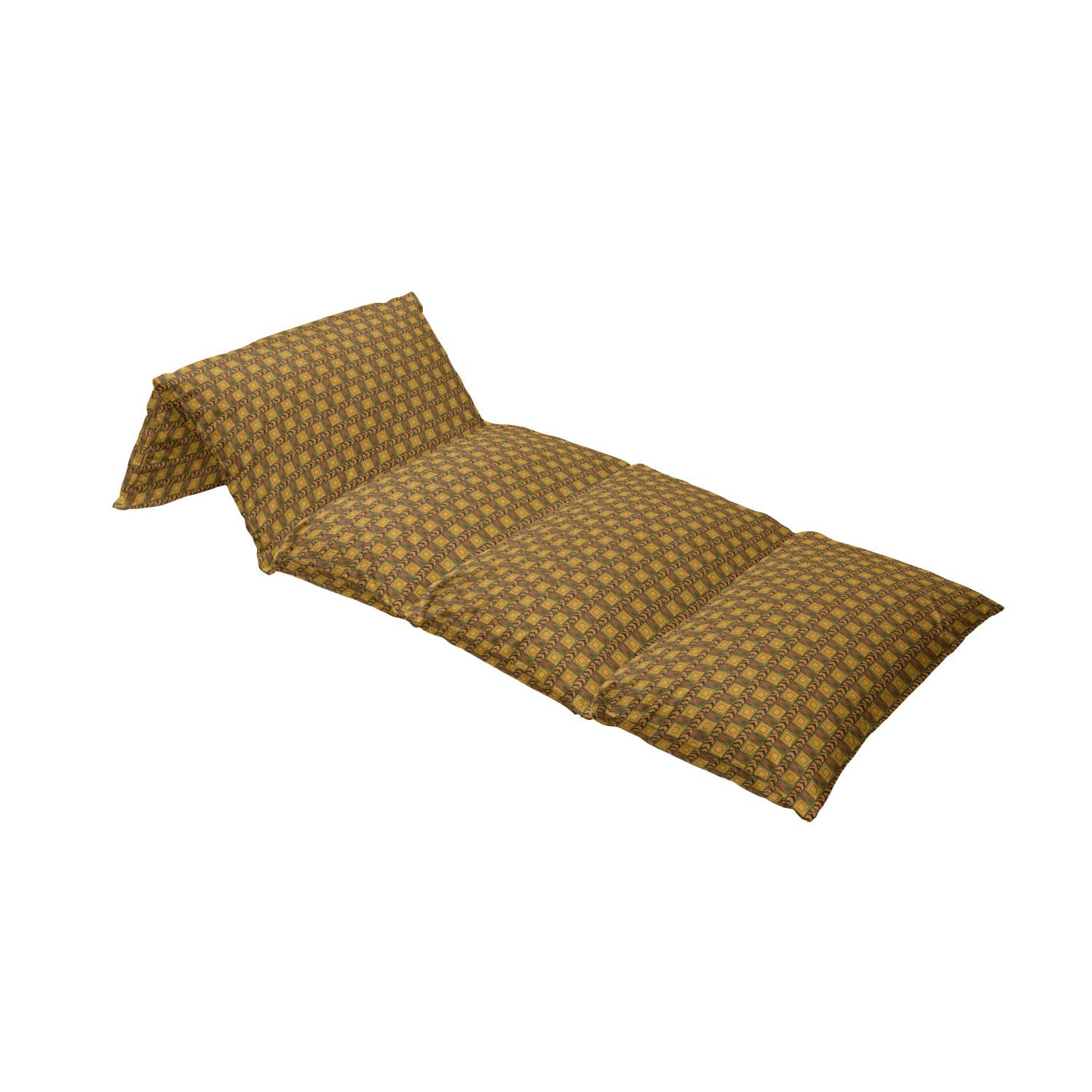 Ambesonne Zambia Floor Pillow Cover - Kenya Geometric Print Fabric Case for 5 Pillows (88