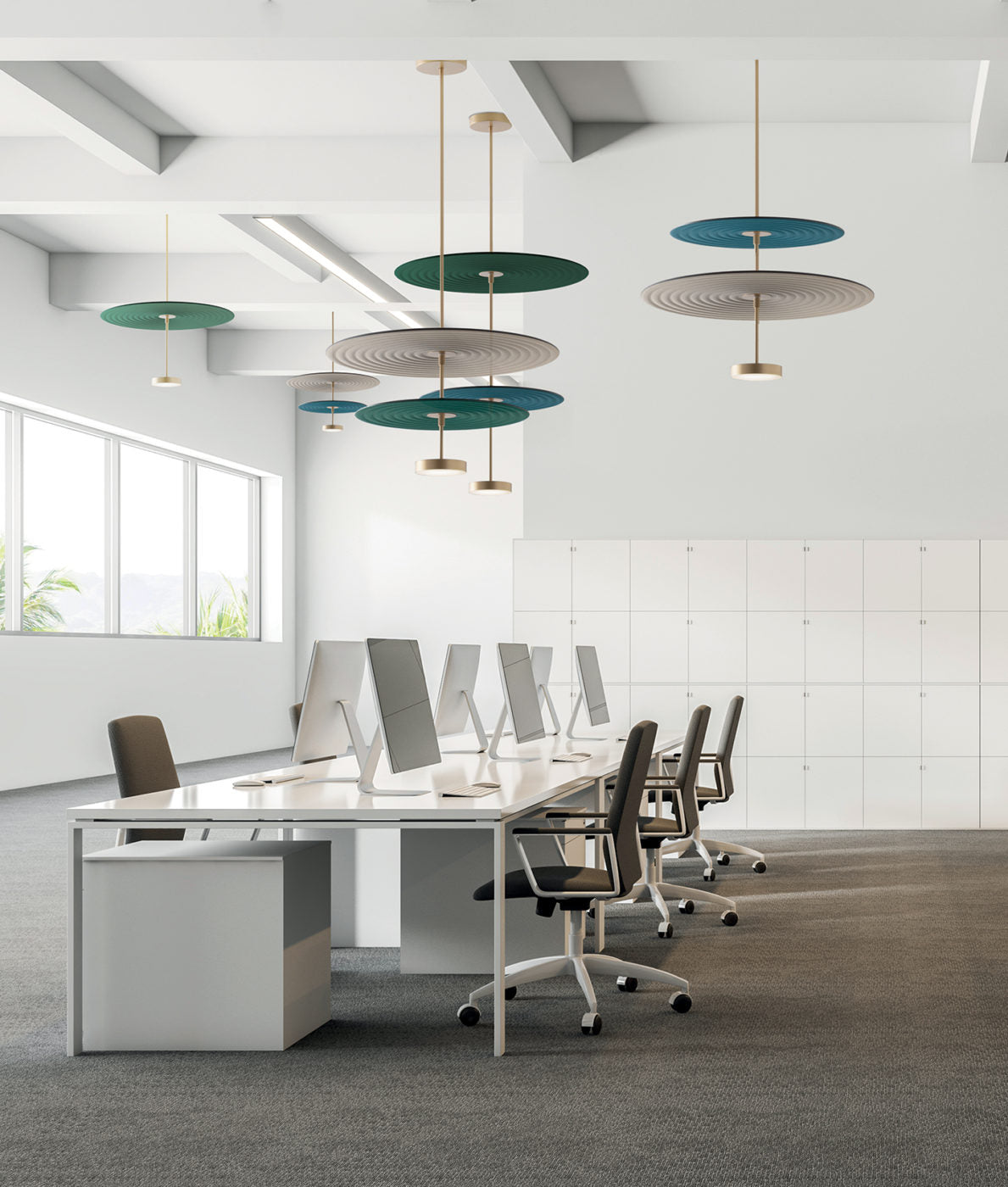 Modern Feel Pendant Lamp - Stylish Hanging Light Fixture for Living Room, Bedroom & Dining Room - Perfect for Home Decor and Ambient Lighting
