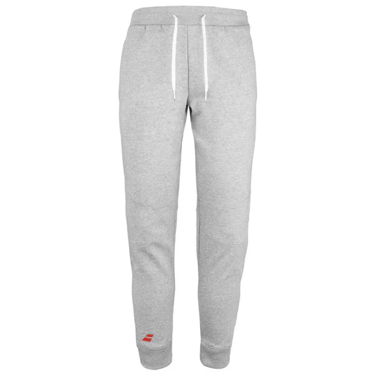 Babolat Men's Jogger Pants 3002 - High Rise Heather Grey Workout & Running Pants for Gym, Yoga, and Casual Wear