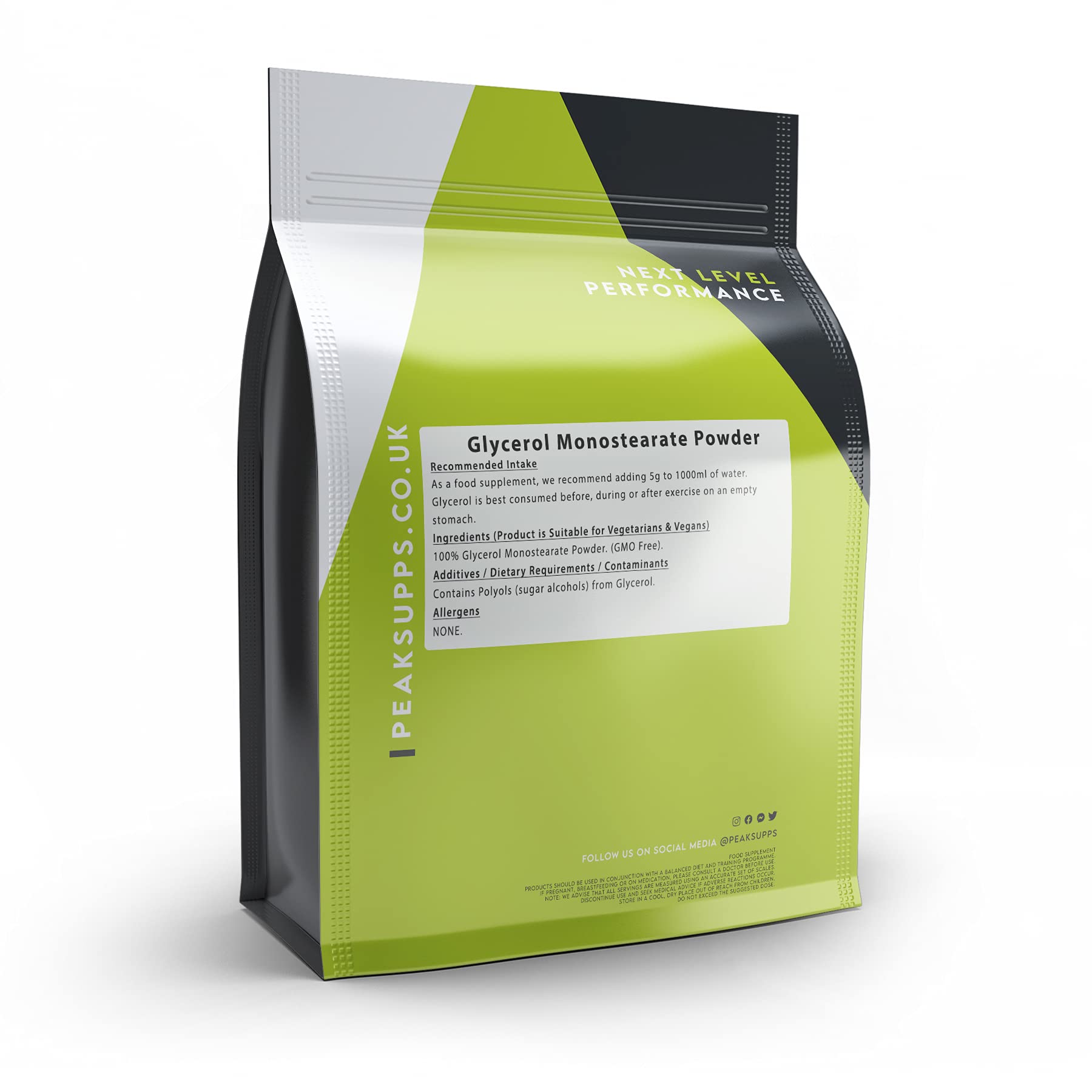 Pure Glycerol Monostearate Powder (GMS) 250g - Food Grade Emulsifier for Baking, Ice Cream & Cosmetics | High Purity Monoglyceride for Cooking, DIY Skincare & Industrial Use