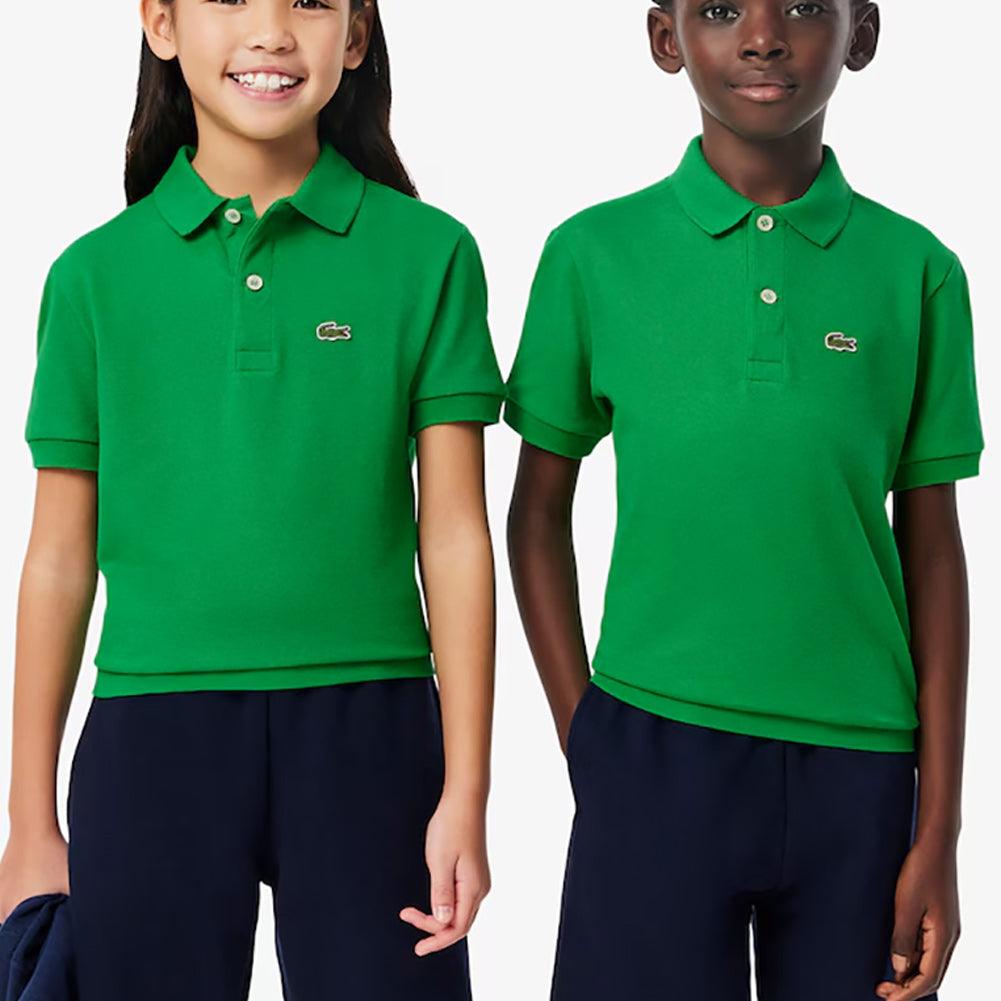 Boys' Regular Fit Petit Pique Tennis Polo Shirt - Breathable Cotton for Sports & Casual Wear