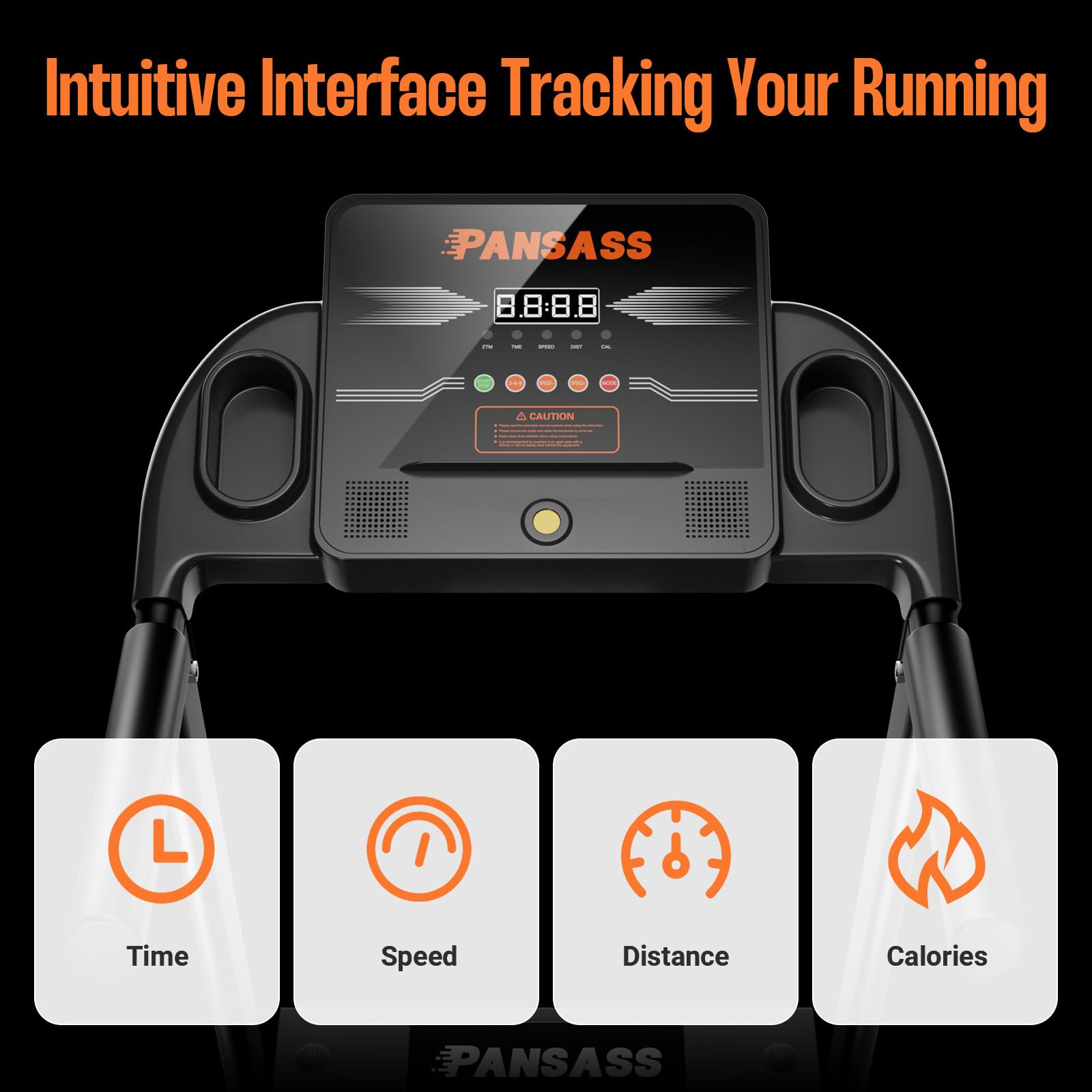 Portable Walking Treadmill for Home & Office - Compact Mini Treadmill with 12 HIIT Modes, 2.5HP Motor, LED Display - Perfect for Small Spaces, Under Desk Workouts & Home Gym Fitness Equipment