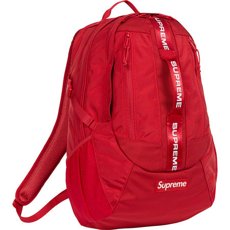 Supreme Backpack Red FW22 - Stylish & Durable College Backpack for Men & Women - Perfect for School, Travel & Outdoor Adventures