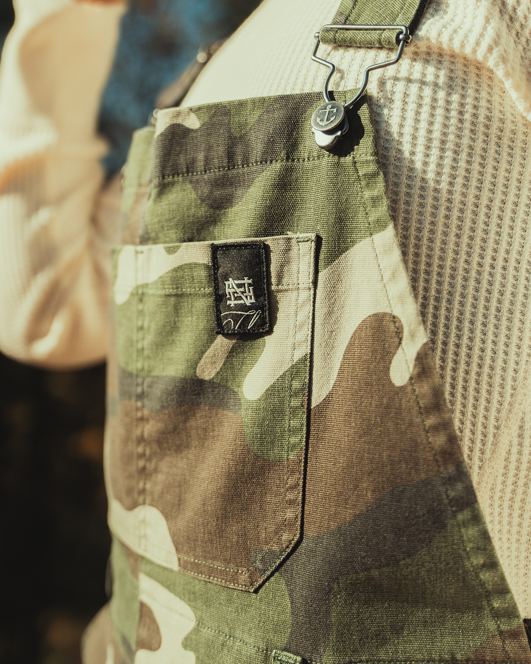 Women's Camo Forever Overalls - Durable & Stylish Denim Jumpsuit for Casual Wear, Outdoor Adventures & Work