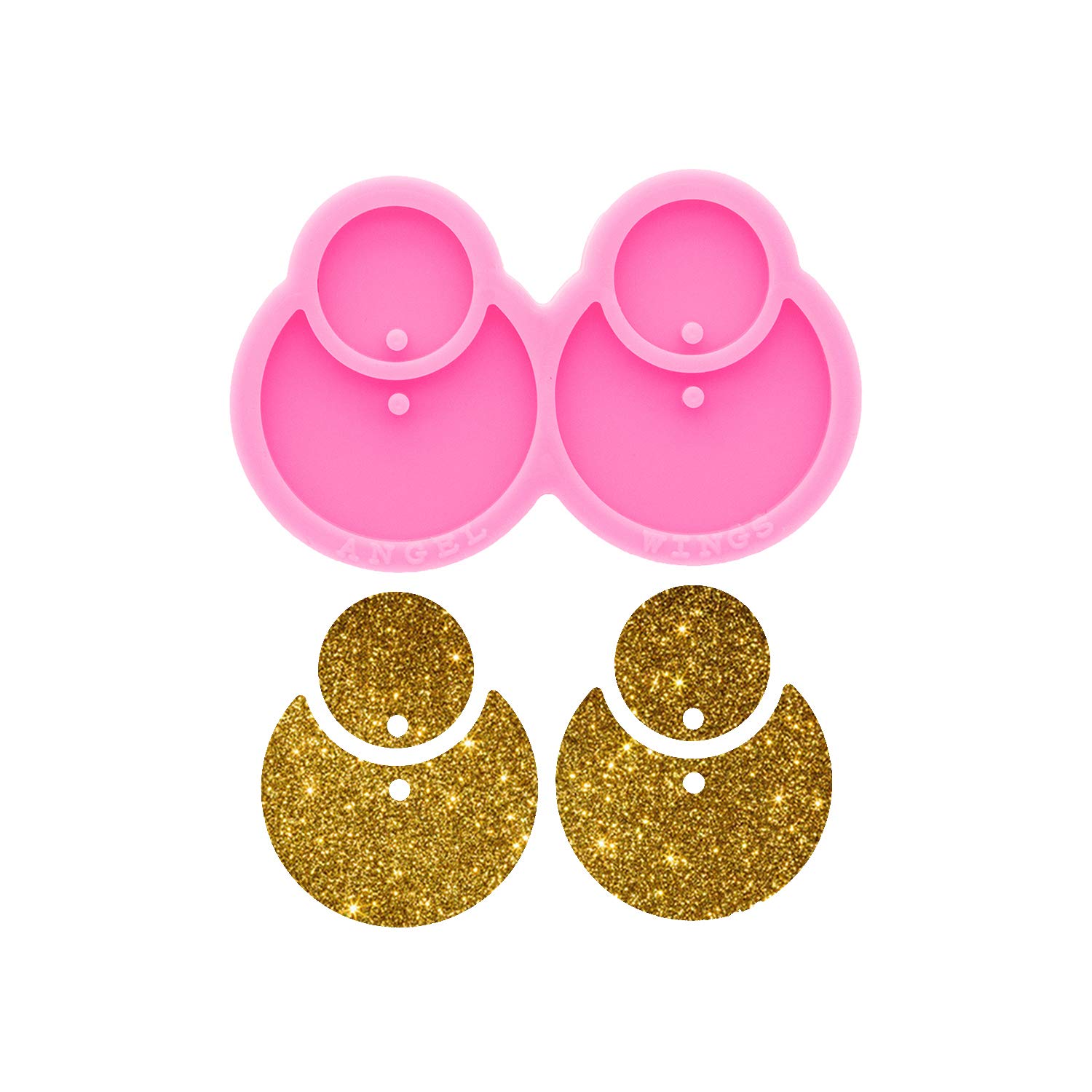 Premium Silicone Resin Earring Molds - Bohemian Drop Dangle Jewelry Making Kit for DIY Fashion Earrings & Necklaces | Perfect for Women's Handmade Jewelry Crafting at Home