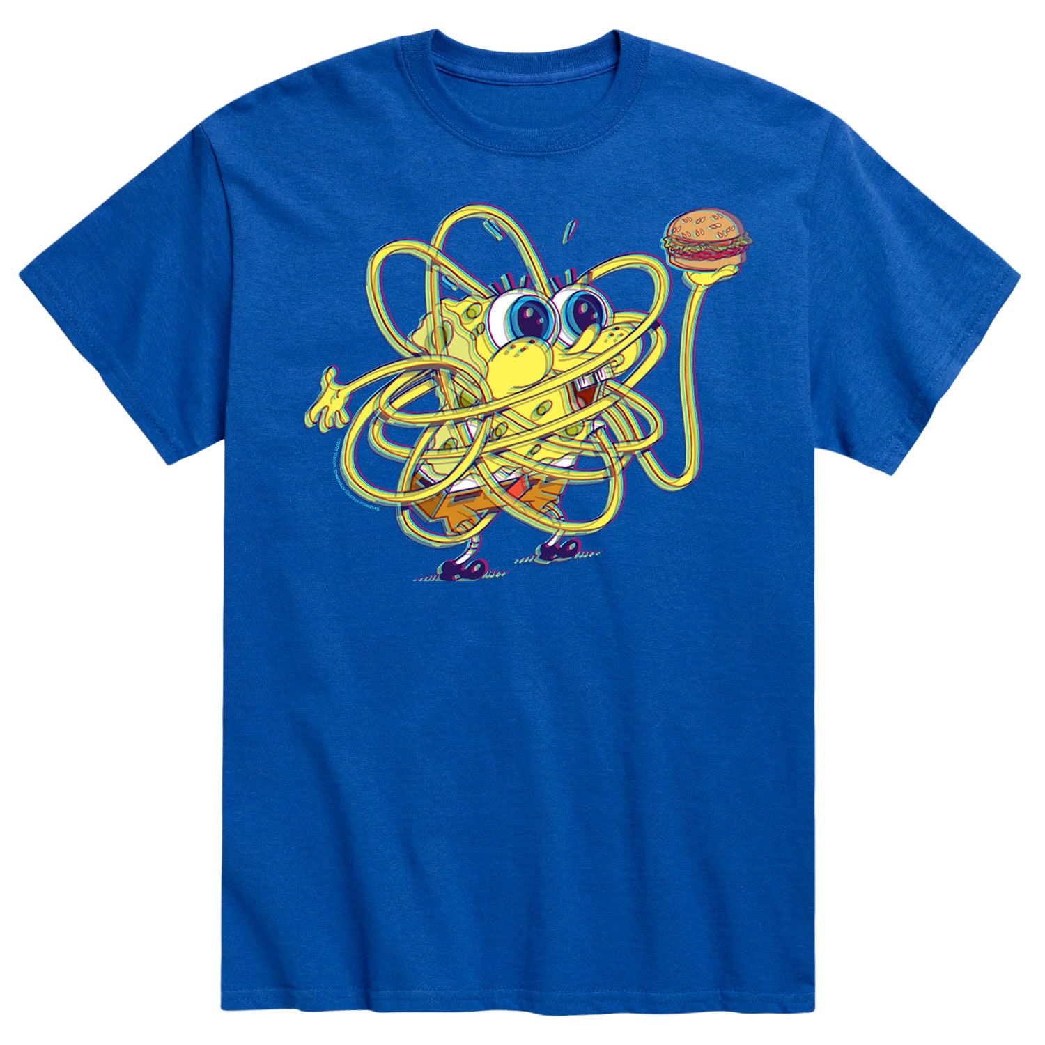 Spongebob Squarepants Patty Trip Men's Graphic T-Shirt - Soft Cotton Short Sleeve Tee for Casual Wear, Cosplay & Pop Culture Fans