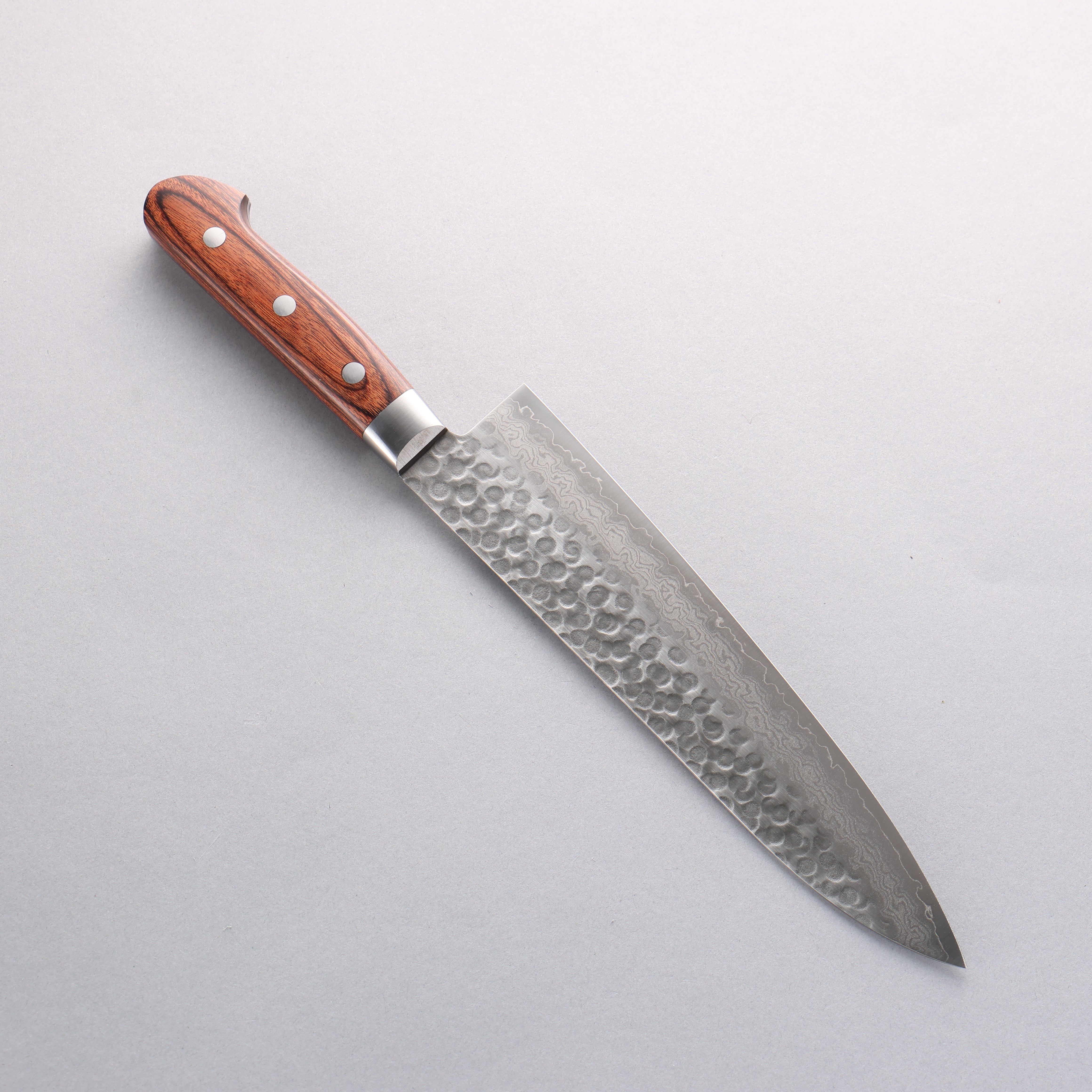 Premium Seisuke VG10 17-Layer Damascus Gyuto Chef Knife 210mm - Japanese High-Carbon Stainless Steel Blade with Mahogany Handle - Perfect for Slicing, Dicing & Professional Cooking