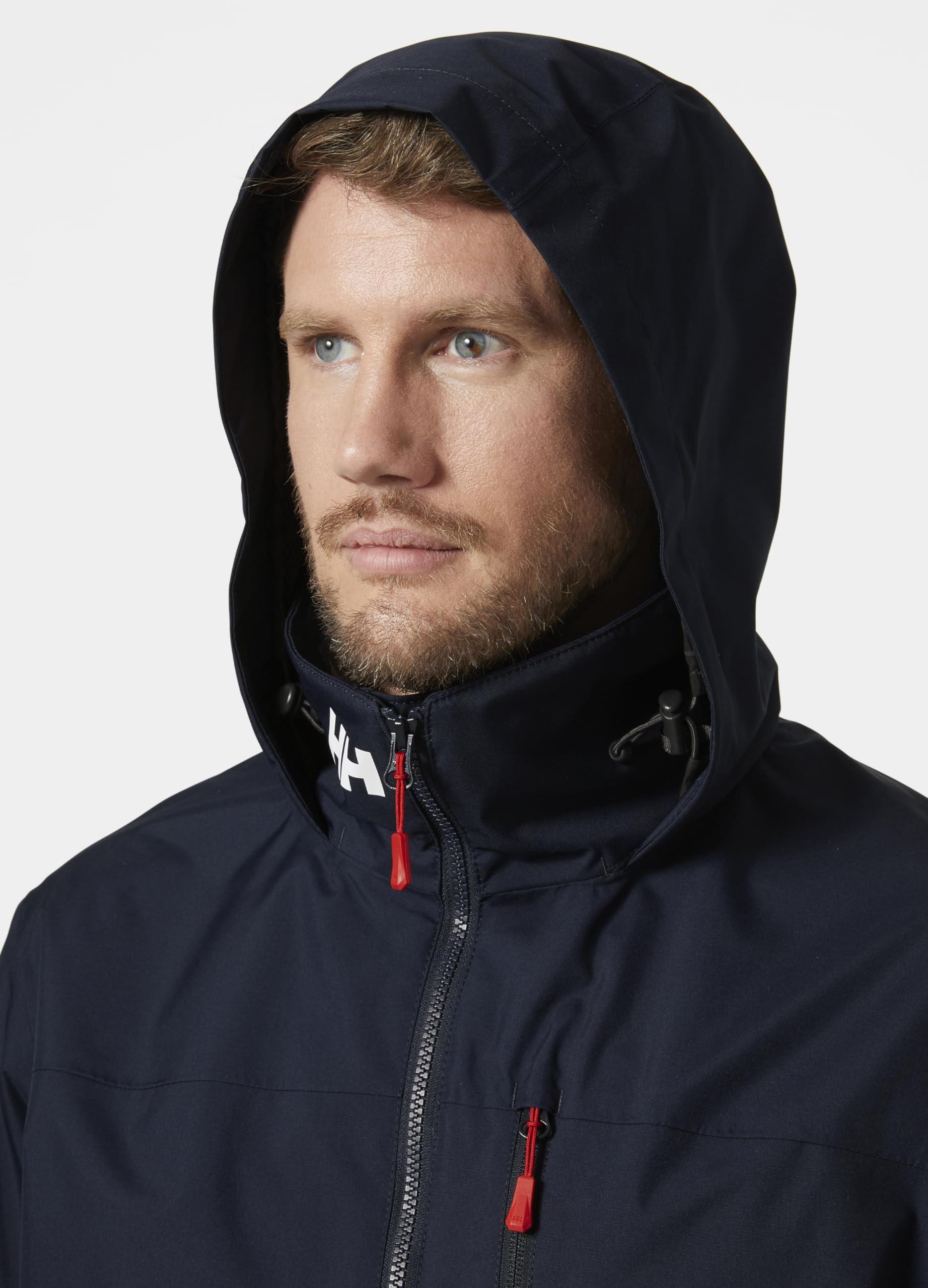 Helly-Hansen Men's Waterproof Hooded Sailing Jacket - Windproof & Breathable Outdoor Raincoat for Sailing, Fishing & Hiking | All-Weather Protection