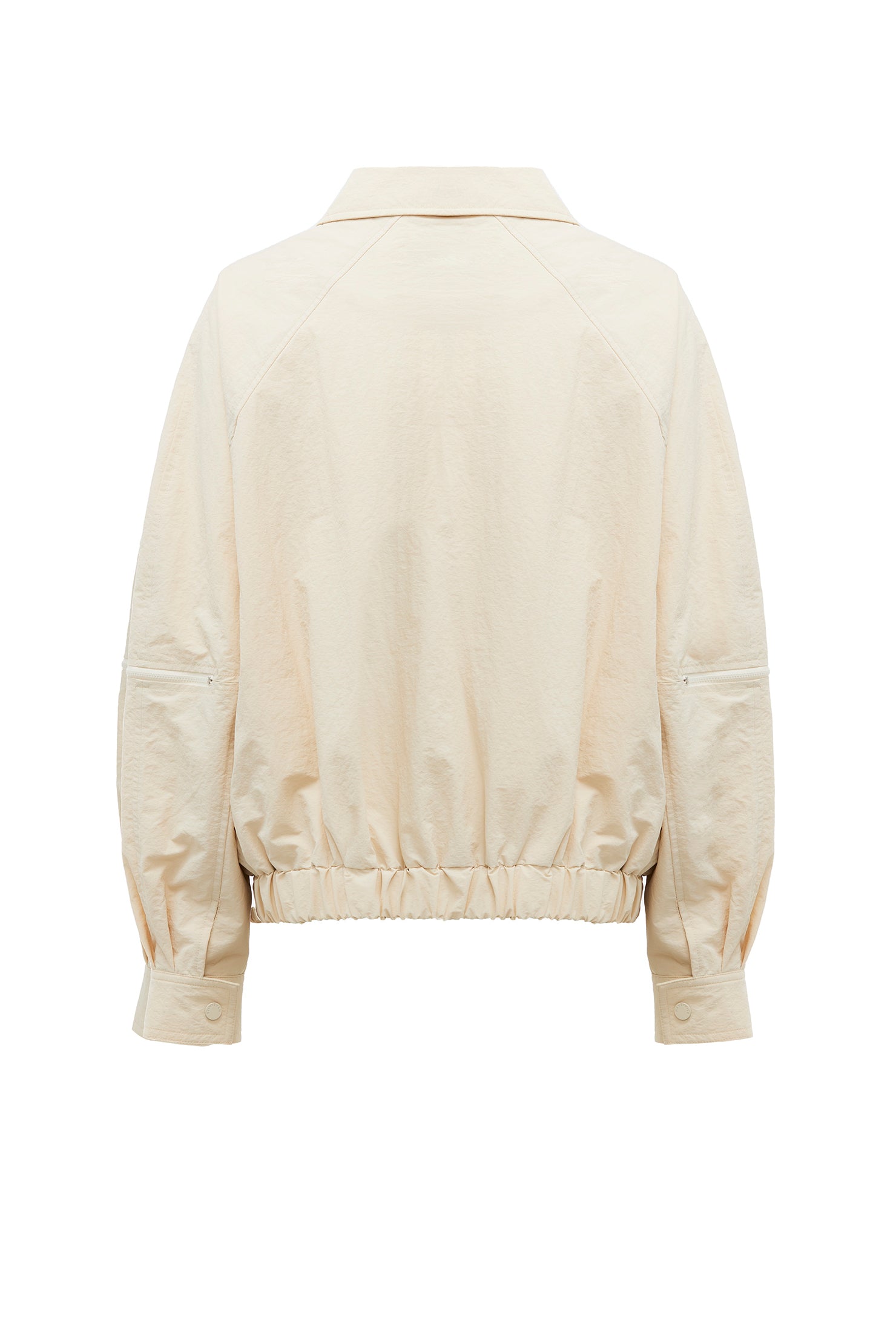 The Jackson Ivory Bomber Jacket - Stylish & Comfortable Men's Outerwear for Casual & Streetwear Fashion | Perfect for Fall & Winter Seasons