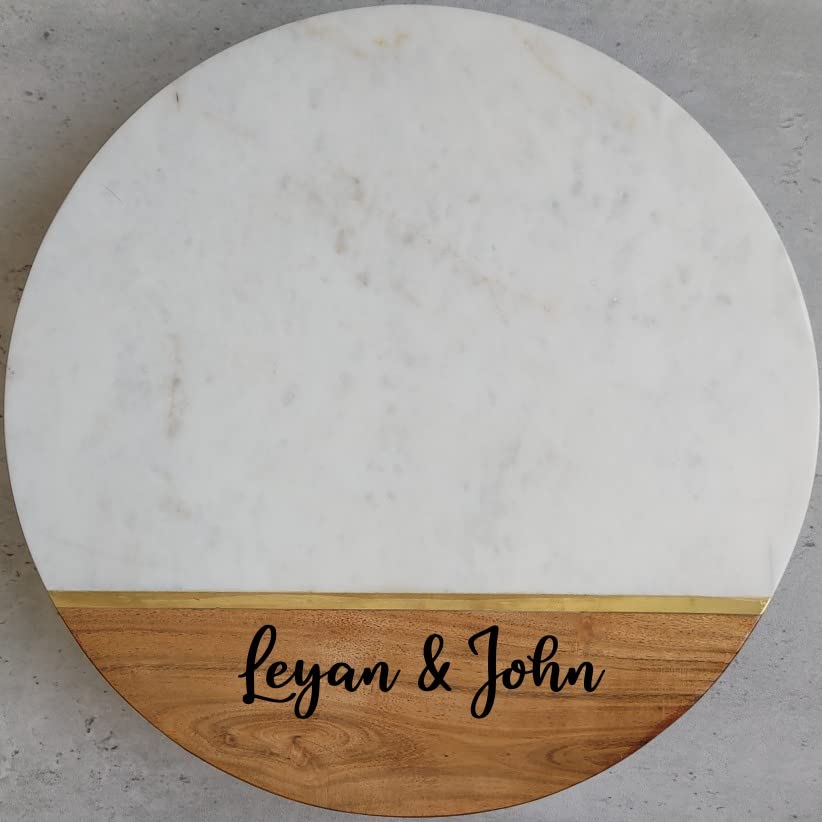 Personalized Charcuterie Board Set - Monogrammed Laser Engraved Cheese Board & Knife Gift Set - Custom Wood Cutting Board for Weddings, Housewarming, Birthdays, Anniversaries - Perfect for Entertaining, Charcuterie Parties & Gourmet Cheese Serving
