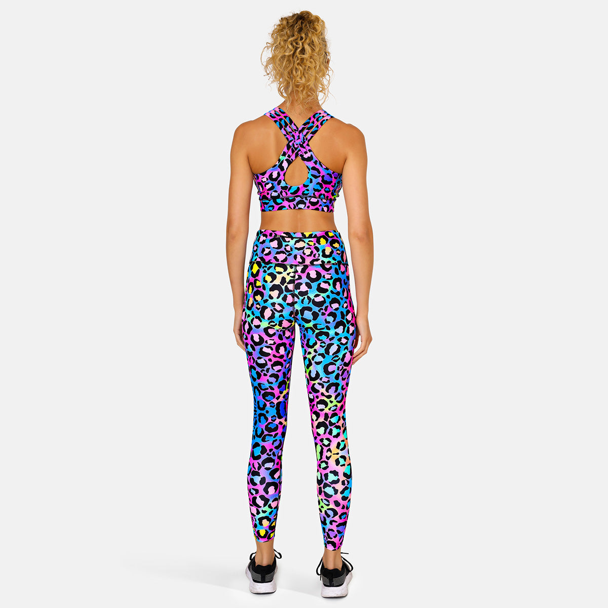 Cute Candy Kitty Print Leggings for Women - Soft Stretchy Yoga Pants - Perfect for Workout, Lounge & Casual Wear