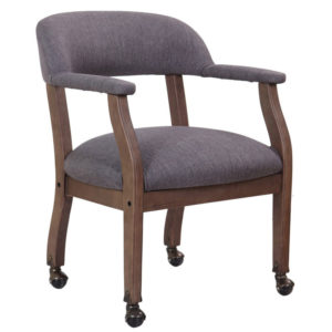 Boss Captain’s Guest Accent Dining Chair B9540 - Stylish & Comfortable for Living Room, Dining Area, or Office Decor