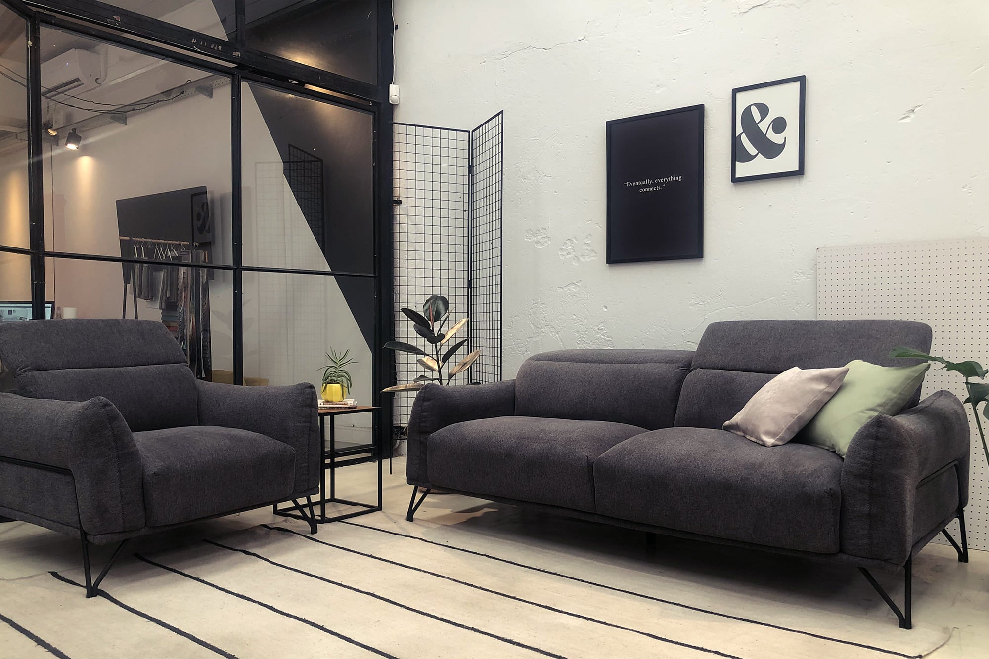 Jeff Single Sofa Chair - Modern Comfortable Living Room Furniture for Relaxing & Reading | Perfect for Small Spaces, Apartments & Cozy Corners