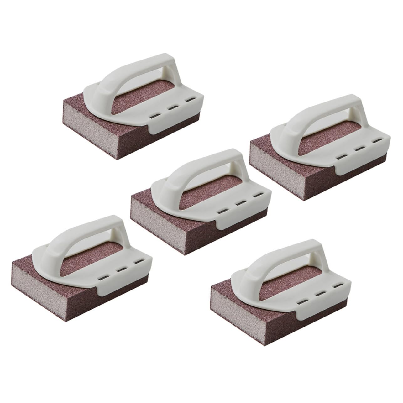 5pcs Carborundum Sponge - Heavy Duty Kitchen Scrubber for Pots & Pans