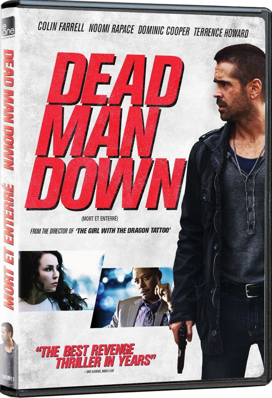 Dead Man Down [DVD] - Action Thriller Movie with Colin Farrell & Noomi Rapace - Perfect for Movie Nights & Action Film Collections