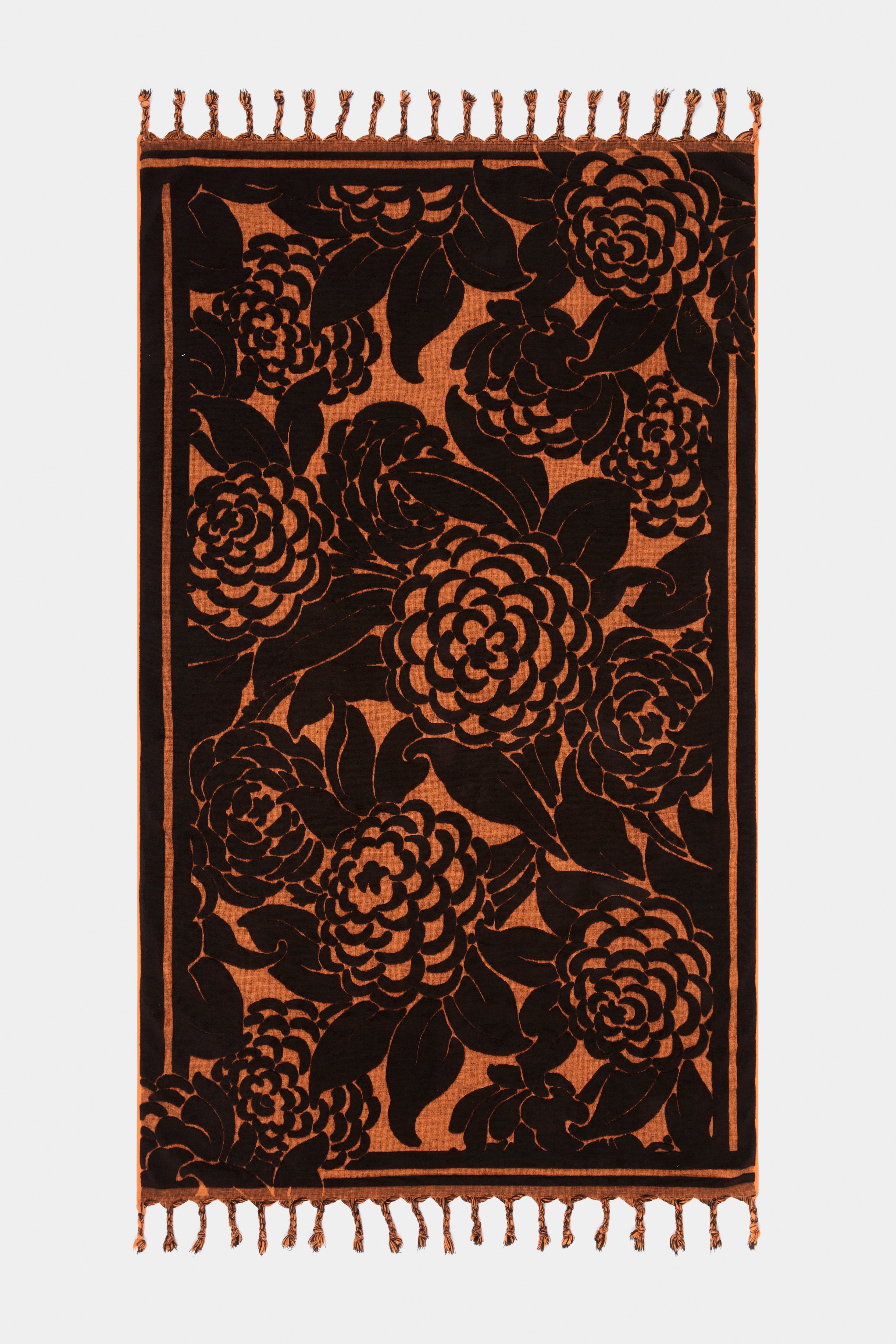 Premium Dawn Towel Sandflower Floral Terry Bath Towel - Soft & Absorbent for Spa, Beach & Home Use