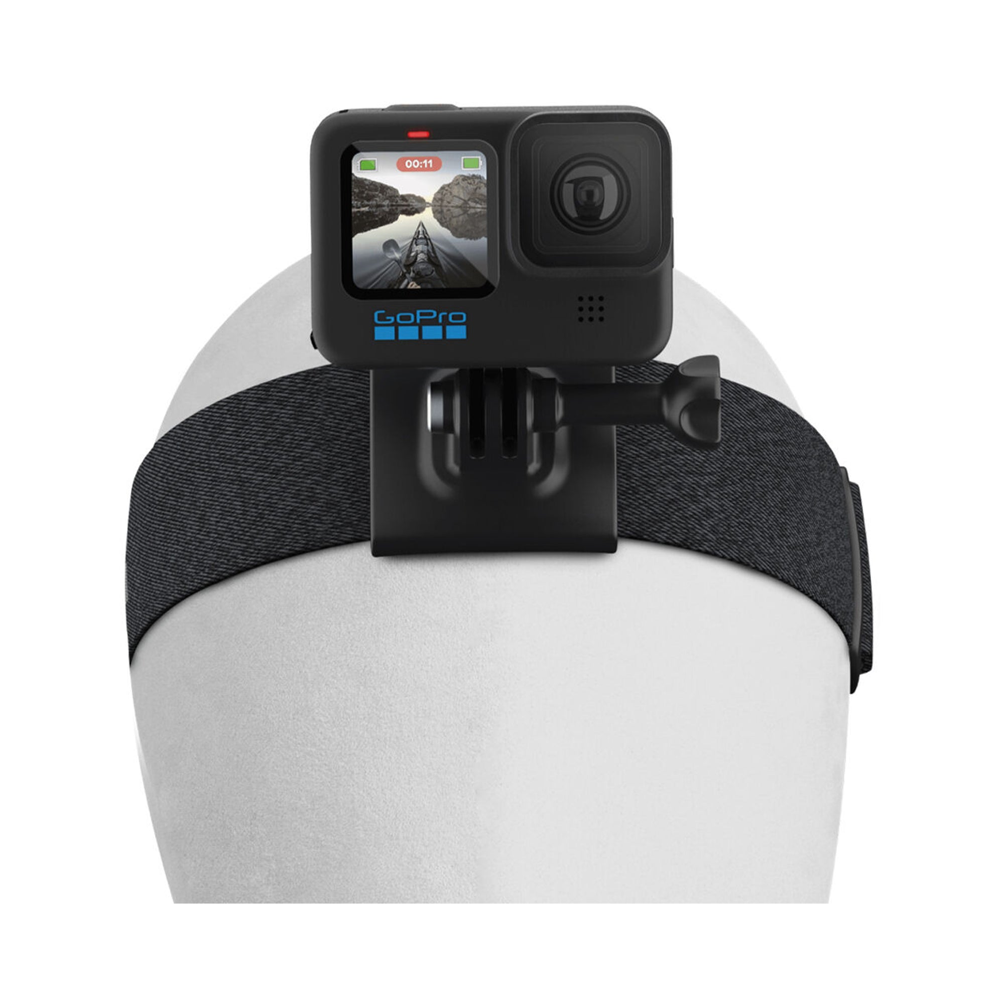GoPro Head Strap 2.0 - Adjustable Head Mount for GoPro Hero 12/11/10/9/8/7/6/5 - Secure Hands-Free Action Camera Headband for Sports, Cycling, Skiing & Outdoor Adventures