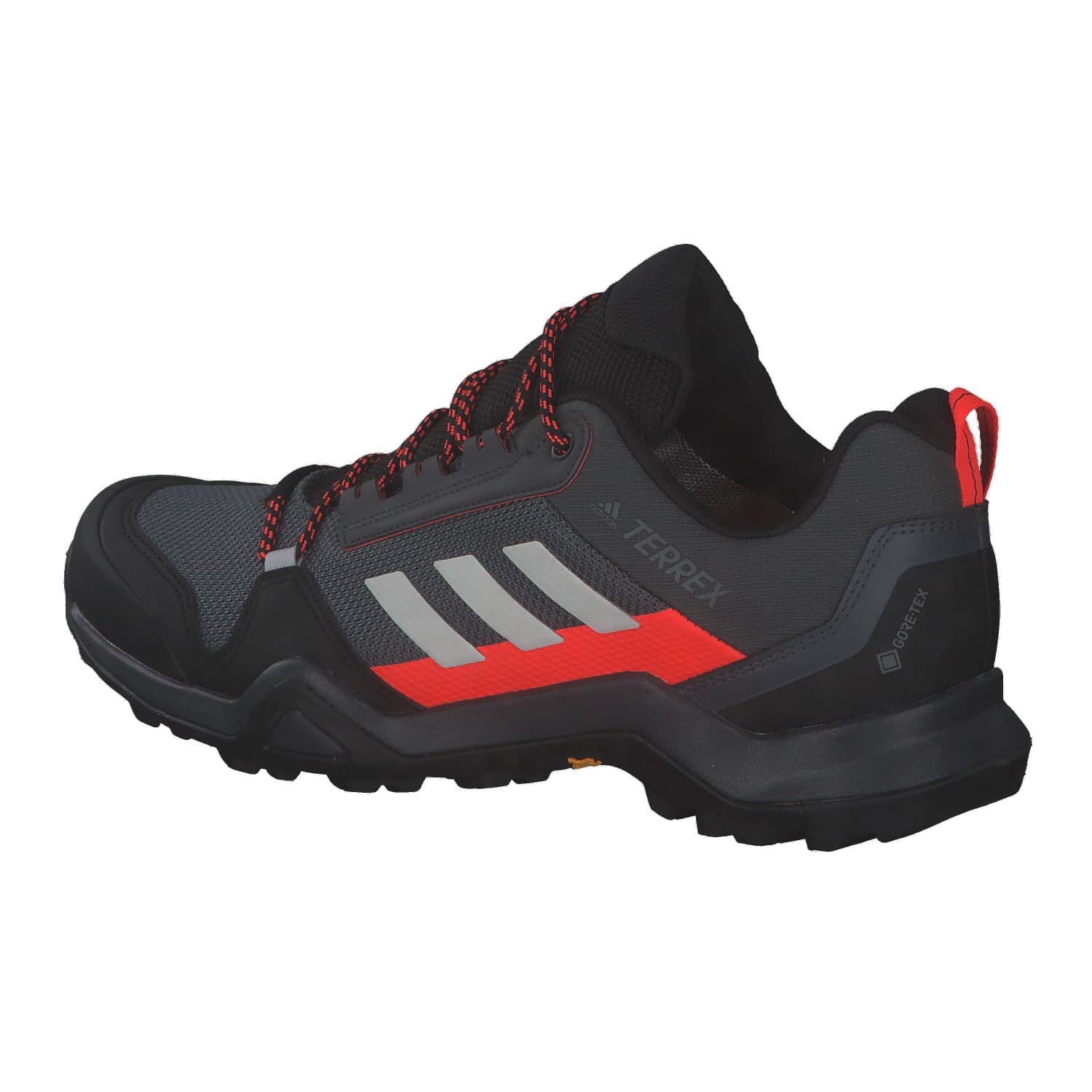 Adidas Men's Terrex AX3 Gore-Tex Waterproof Hiking Boots - Lightweight Trekking Shoes for Outdoor Adventures, Mountain Climbing & Trail Running
