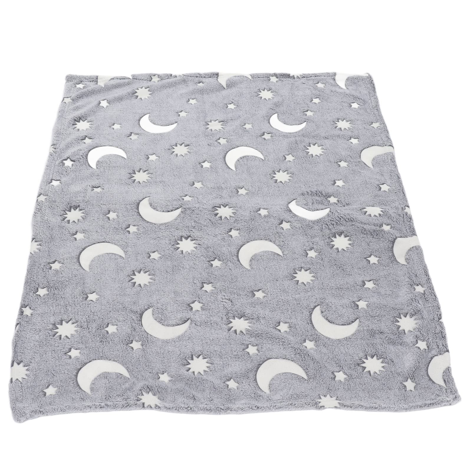 Shanrya Soft Thick Luminous Blanket - Ultra Cozy & Glow in The Dark for Bedroom, Living Room, Camping & Gifts - Home Decor Essentials