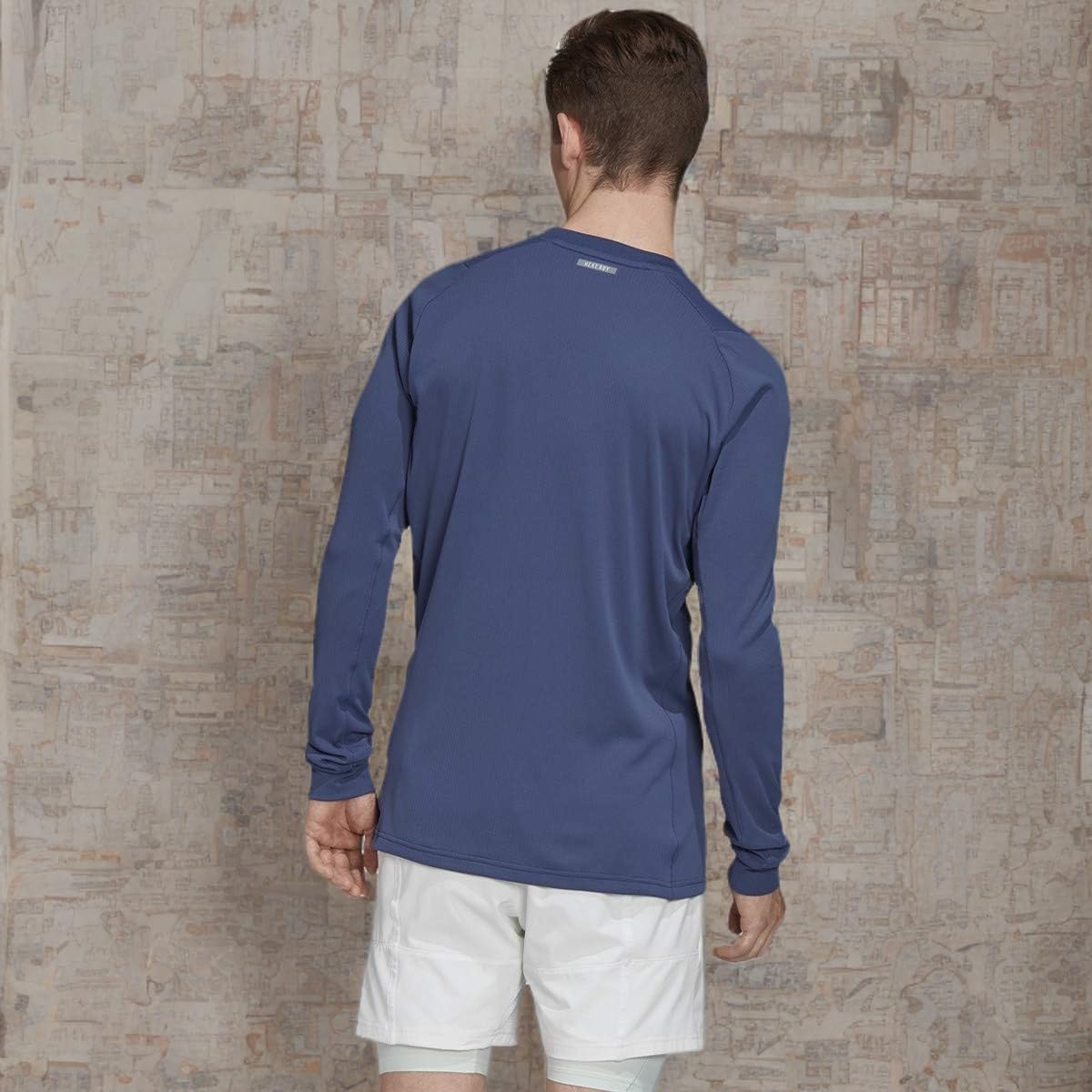 adidas Men's Heat.RDY Long Sleeve T-Shirt - Moisture Wicking Workout Top for Running, Training & Gym | Breathable Performance Shirt for Active Lifestyle
