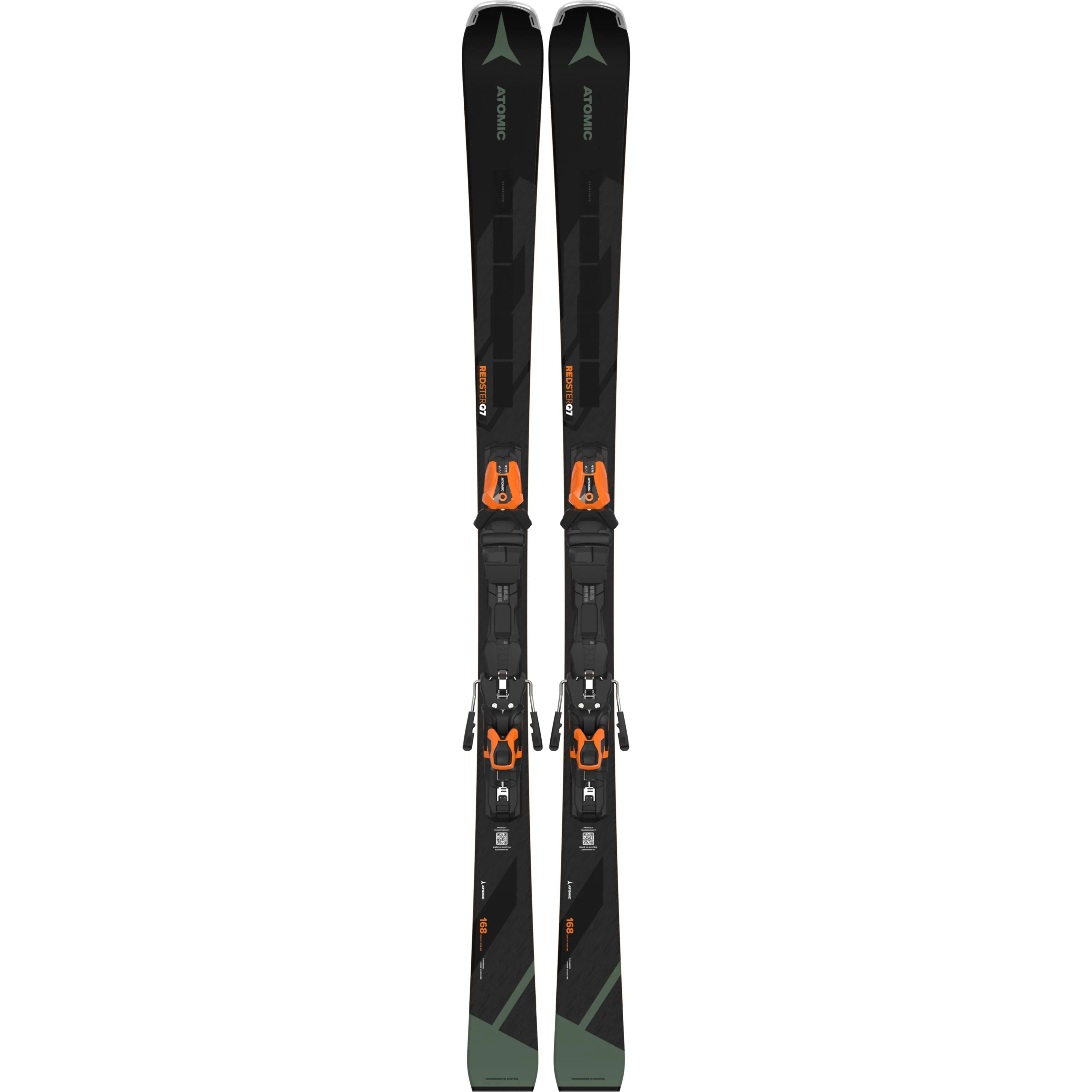 Atomic REDSTER Q7 Revoshock C Ski with MI 12 GW Binding 2025 - High-Performance All-Mountain Skis for Men | Perfect for Groomed Trails, Powder & Freeriding