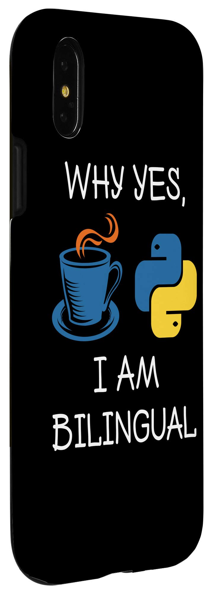 Funny Programming Gift iPhone X/XS Case - Perfect for Computer Programmers, Coders & Tech Enthusiasts - Great for Office, Work & Daily Use