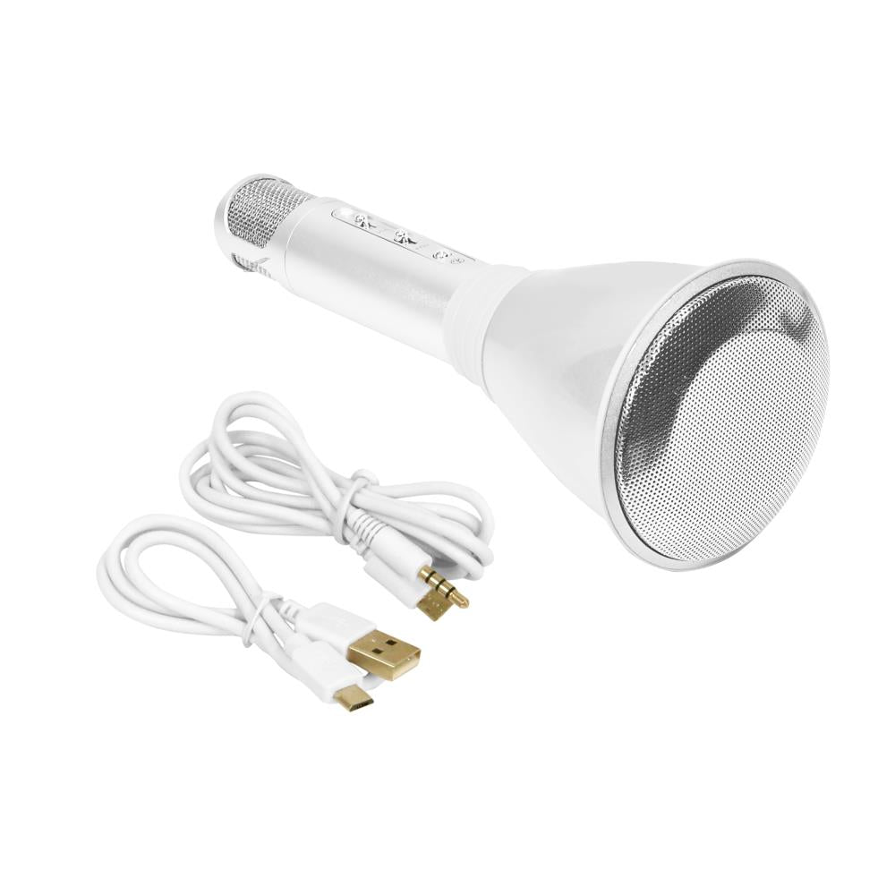 Wireless Bluetooth Karaoke Microphone with Built-in Speaker - Portable Singing Machine for Parties, Travel & Home Entertainment (Compatible with iOS/Android)