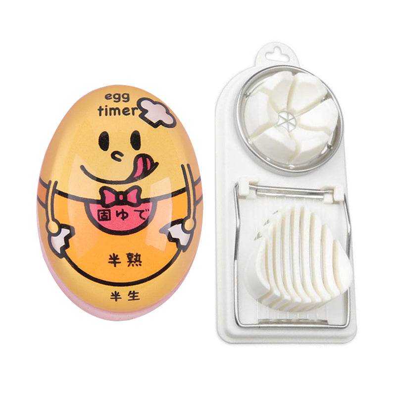 Japanese Egg Timer Kit - 3-Minute Sand Timer for Perfect Boiled Eggs | Cooking, Baking & Kitchen Essential | Ideal for Soft, Medium & Hard Boiled Eggs