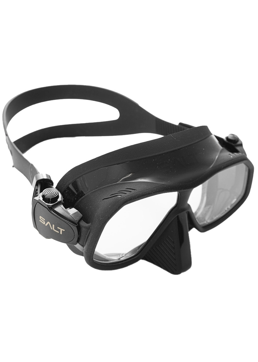 SALT Abyss Dual Lens Diving Mask - Anti-Fog Scuba Snorkeling Gear for Adults & Kids - Perfect for Ocean Exploration, Coral Reef Viewing & Underwater Photography