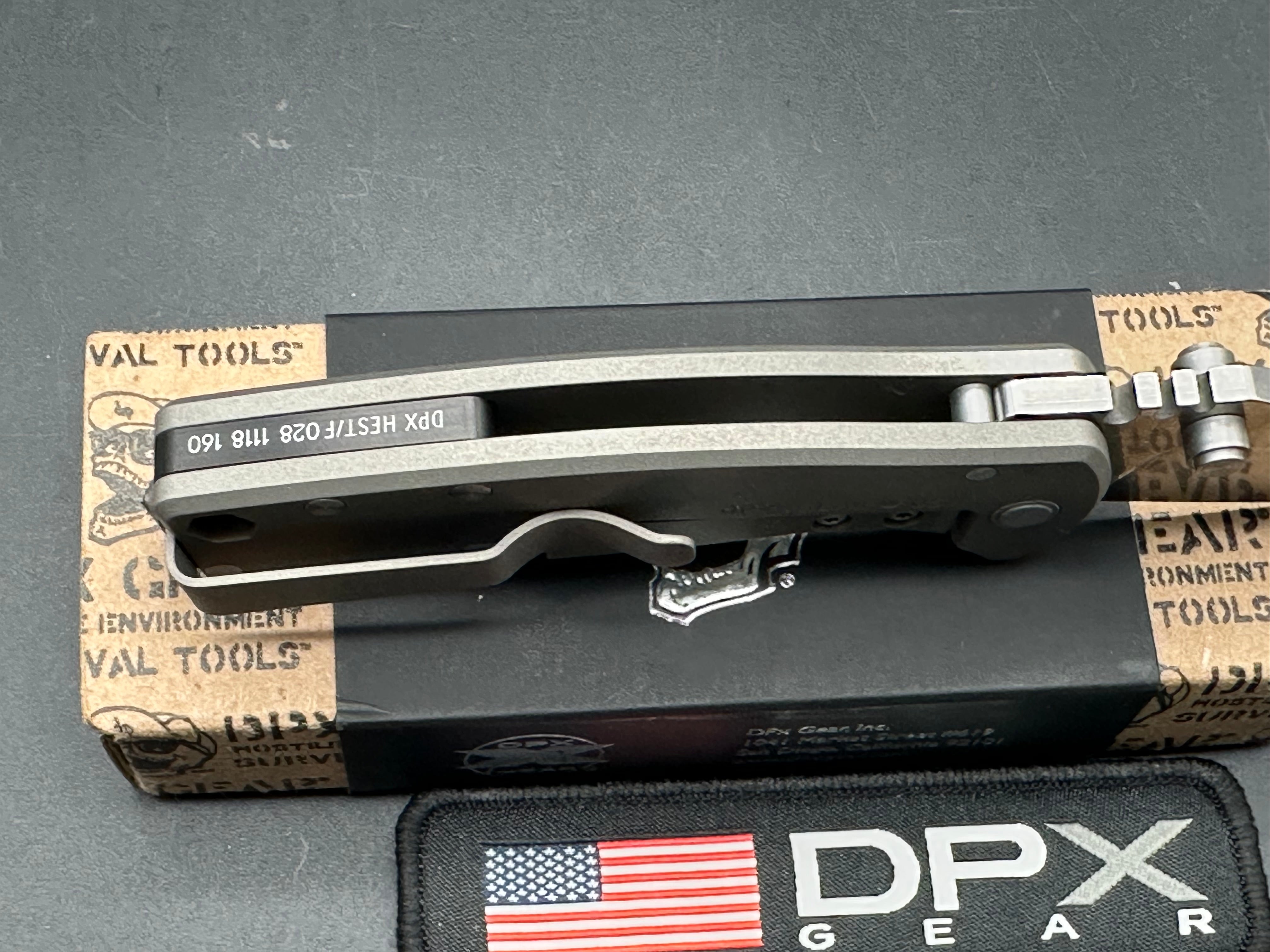 DPx HEST/F Urban Titanium Framelock Knife - 2.9