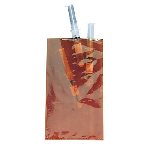 APQ 1000 Pack 6x10 Amber Polyethylene Bags - 2 Mil Thick UV Protective Open-Ended Plastic Bags for Light-Sensitive Products | Perfect for Industrial, Medical & Cannabis Storage, Shipping & Display