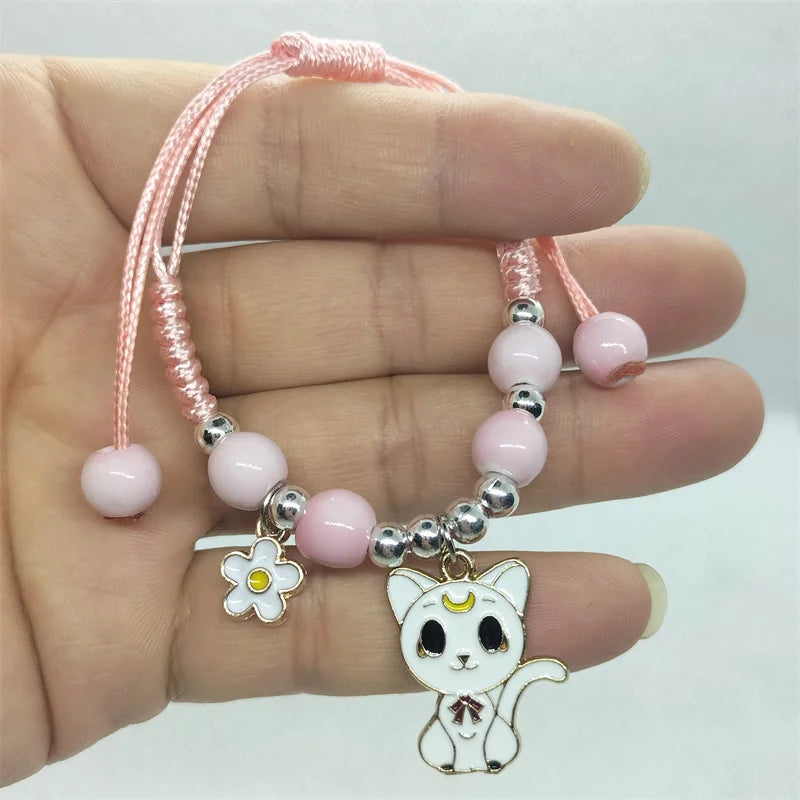 Stylish Animal Cat Bracelet for Girls - Trendy Handmade Jewelry Gift for Cat Lovers | Perfect for Parties, Gifts & Everyday Wear