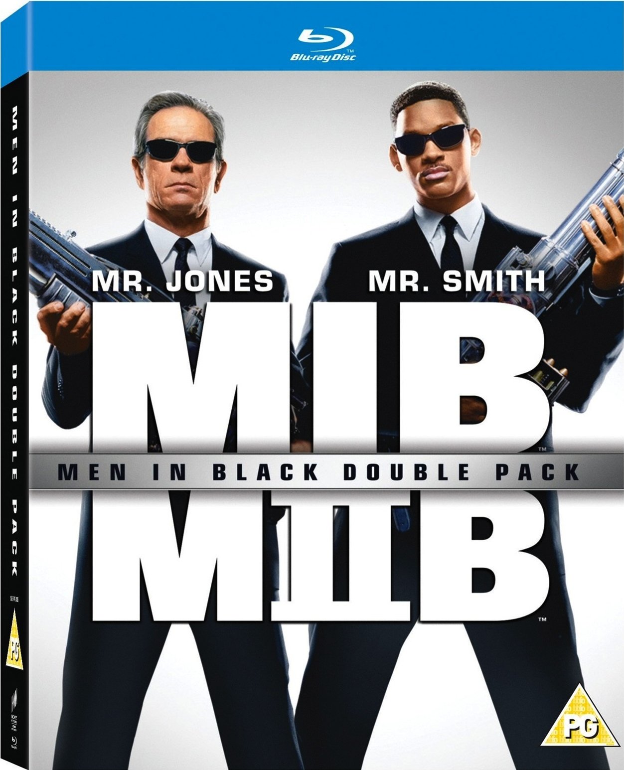 Men in Black & Men in Black II Blu-ray Double Pack - Sci-Fi Action Comedy Movie Collection for Adults & Teens - Perfect for Movie Nights, Gifts & Sci-Fi Fans