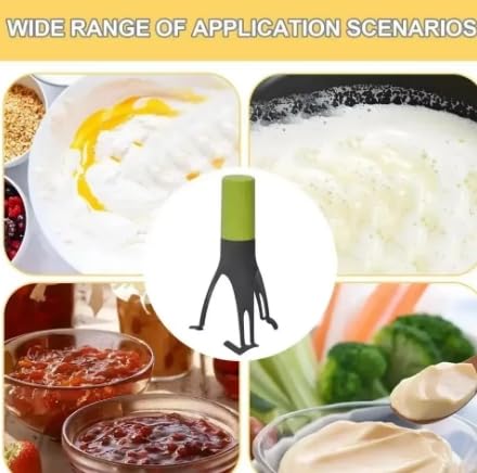 Automatic Pot Stirrer & Bread Whisk - Electric Kitchen Mixer with Timer, Portable Handheld Blender for Cooking, Baking, Dough Mixing - Perfect for Homemade Bread, Soups, Sauces, and Cake Batter