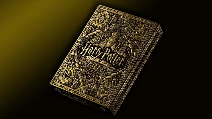 Harry Potter Hufflepuff Playing Cards - Official Wizarding World Collectible Deck for Magic Fans, Game Nights & Gifts