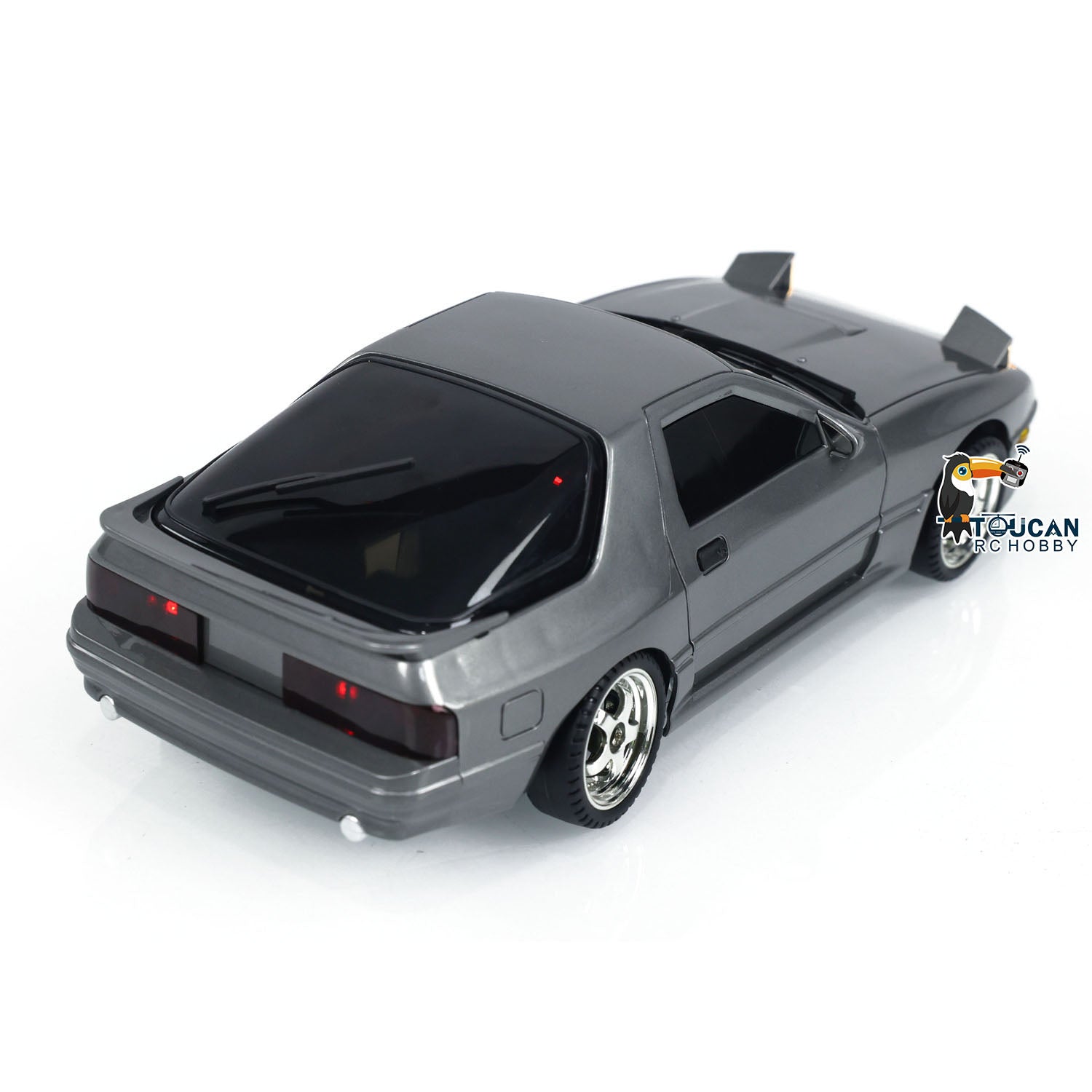1:18 RX7 RWD RC Drift Car - LDRC LD1802 Remote Control Racing Vehicle with Gyroscope, Electric Off-Road Toy Car, Ready-to-Run (RTR) - Perfect for Indoor/Outdoor Drifting, Racing & Off-Road Adventures