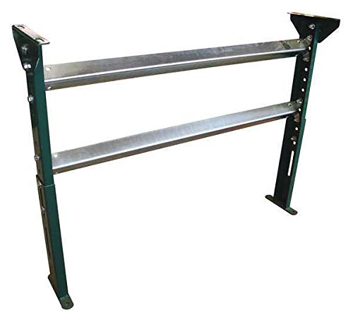 Adjustable Conveyor H-Stand 31 to 43 Inches - Heavy Duty 22BF Capacity for Warehouse, Factory & Industrial Material Handling