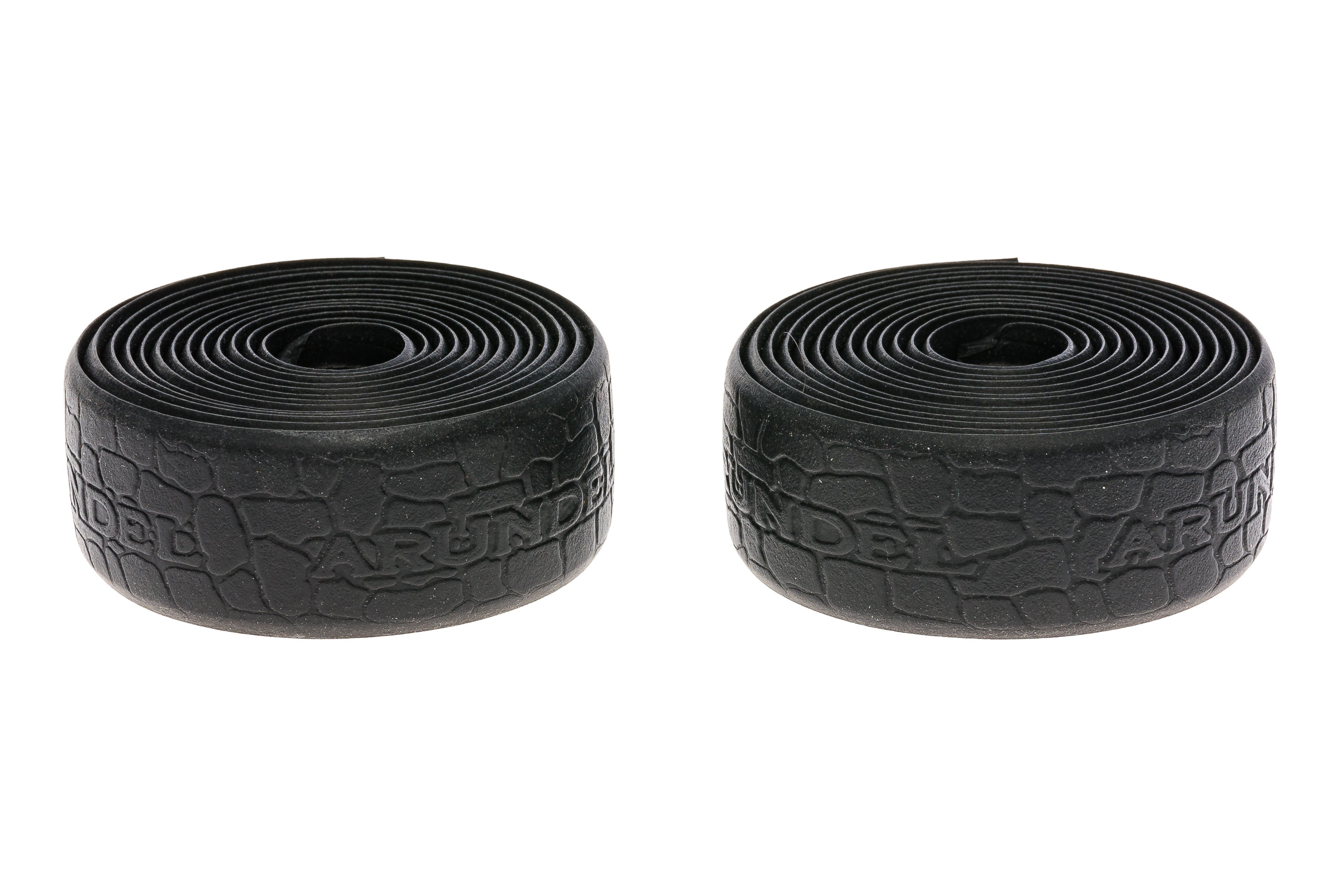 Arundel Synthetic Gecko Handlebar Bike Tape - Black Cycling Bar Grip for Road & Mountain Bikes - Comfortable Non-Slip Handlebar Wrap for Long Rides & Commuting