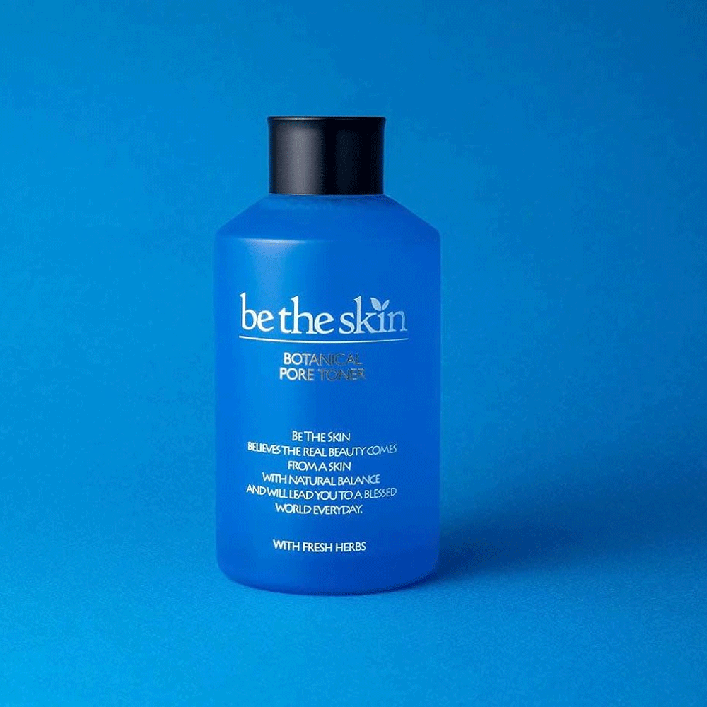 Be The Skin Botanical Pore Toner 150ml - Korean Skincare for Oily & Acne-Prone Skin | Refines Pores & Controls Shine | Perfect for Daily Skincare Routine & Post-Cleansing Treatment