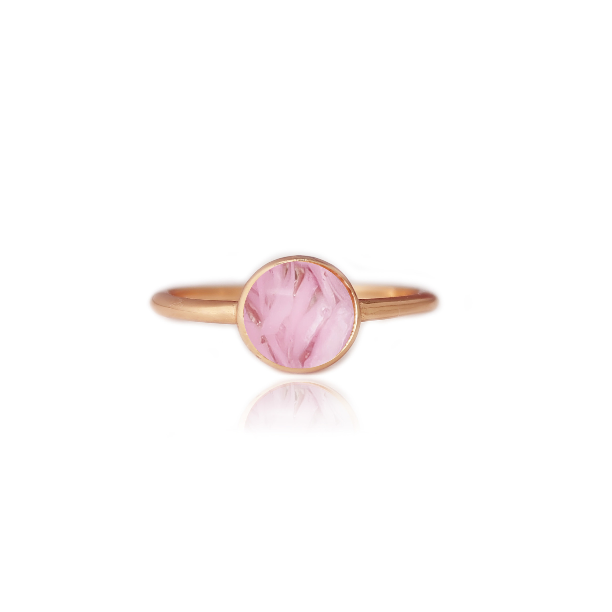 LifeCircle Round Pregnancy Test Gold Ring - Accurate & Early Detection, Perfect for Home Use, Baby Shower Gift, or Travel Convenience