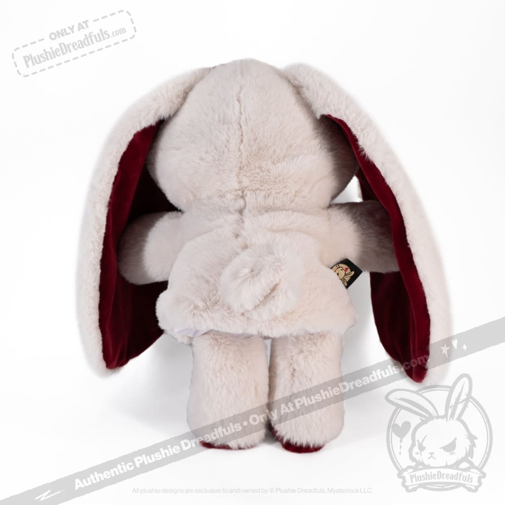 Plushie Dreadfuls Love Rabbit Plush Puppet - Soft Stuffed Animal Toy for Kids & Adults, Perfect for Cuddling, Gifts, and Home Decor