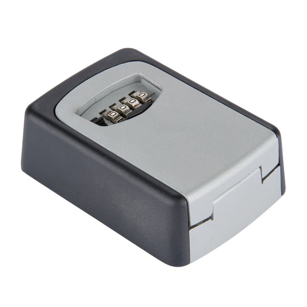 Large Waterproof Key Lock Box - Holds 5 Keys, Wall Mounted for Home & Business Security - Perfect for Realtors, Rental Properties & Key Exchange (Outdoor Use, Weatherproof Case)